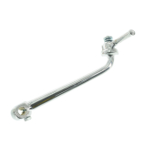 Kickstarterhebel ohne Gummi - verchromt - SR50, SR80