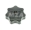 MZA 10796-00S   Sterngriffmutter M6 - schwarz - f. Motorabdeckung u. Haube - ohne Druckscheibe (MZA 10447)