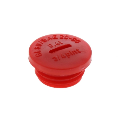 Verschlußschraube Öleinfüllöffnung - Plastik, rot - M500-M700