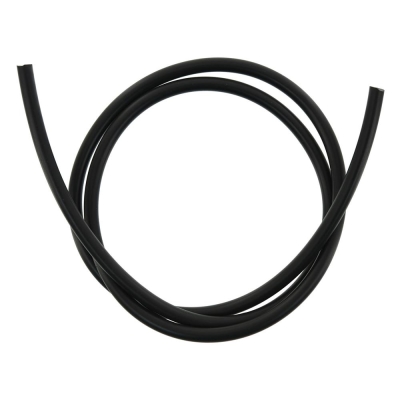 Zündkabel, schwarz, Kupfer + PVC, Ø7 mm, Länge: 1 m
