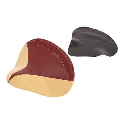 Satteldecke - Sitzfläche rot, Seite gelb - SR1, SR2