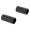 Paar Schaltwippenbelag, schwarz - 2x Schutzrohr f. Fußschalthebel - KR51