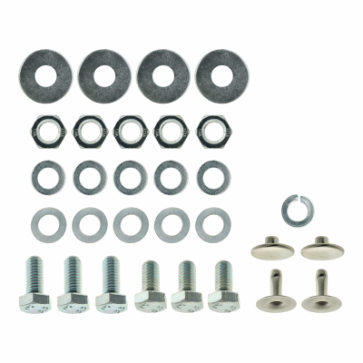 Normteile-Set S50, S51, S70 Schutzblech hinten (Lasche, Rücklichthalter, Schutzblechhalter)