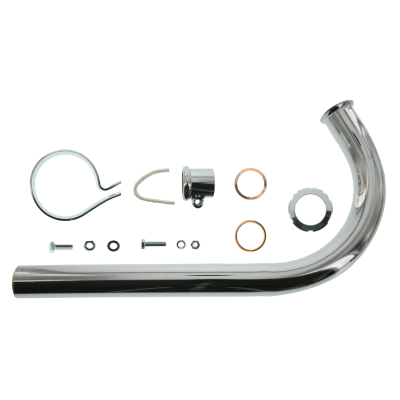 SET Krümmer, 320lg,  kpl. für kurzen Auspuff. SR1, SR2, SR2E