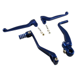 Styling-Set BLAU - bestehend aus Brems-/Kupplungshebel...