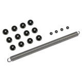 SET Kugelsatz aus 4x Ø4 + 12x...