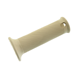 Gummigriff m. Rändelprofil f. Gasdrehgriff, beige -...