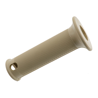 Gummigriff m. Rändelprofil für Schaltdrehgriff, beige - innen Ø 24 mm, Länge 120 mm