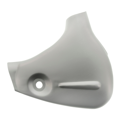 Zierblech, rechts - 1 Befestigungsloch, Aluminium - zur Vordergabel SR2E, SR4-1, KR50