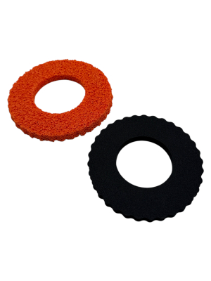 Tankschutzring aus Moosgummi Orange oder Schwarz  (120x60)