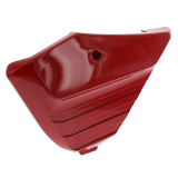 Seitendeckel links -  ABS Kaminrot lackiert - mit...