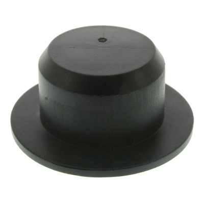 Stopfen, schwarz - z.B. für Metall-Ansauggeräuschdämpfer - KR51, DUO 4/1, 4/2