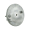 Bremsschild hinten - natur - ohne Loch f. Bremskontakt - S51, S70, S53, S83, KR51/2