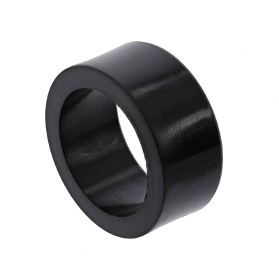 Distanzstück links (Kunststoff, schwarz) - für Lenker ø 22 mm - KR51, Vogelserie, passend für MZ