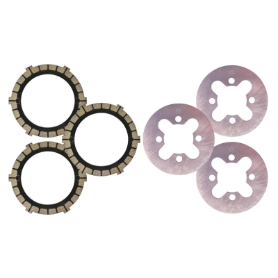 SET Kupplungsteile Regenerierung - 3x Kupplungsscheiben, 3x Kupplungslamellen - für SR2, KR50, SR4-1, SR2E