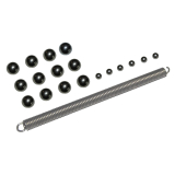 SET Kugelsatz aus 6x Ø4 + 12x...