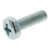 Linsenschraube M5x16-4.8-A4K (DIN 7985) - Kreuzschlitz...