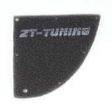 ZT Tuningluftfilter für Simson Herzkasten S51 / S70 Set Luftfilter + Halteblech gebogen