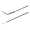 Bowdenzug, Gas - silbergrau - KR50, SR4-1 - FL 42mm