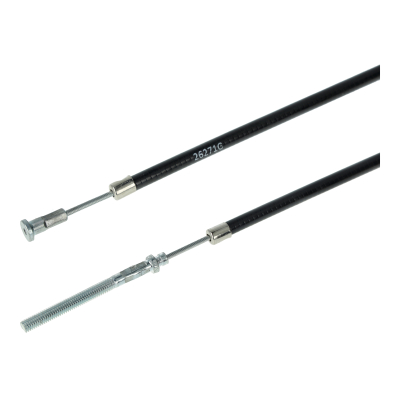 Bowdenzug, Fußbremse, für Aluguss-Bremsschild - schwarz - KR50