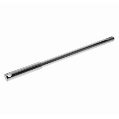 Steckachse, vorn, verzinkt - Länge  252 mm (180 mm / 72 mm) - SRA50