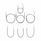 Set - 7x Bowdenzüge - schwarz - KR50 - FL Gas 42mm,...