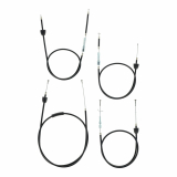 Set - 4x Bowdenzüge - schwarz - KR51/1 Automatik,...