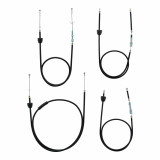 Set - 4x Bowdenzüge - schwarz - KR51/1 Automatik,...