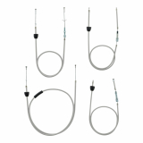 Set - 4x Bowdenzüge - grau - KR51/1 Automatik,...