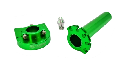 Schnellgasgriff CNC ZT-Tuning Grün