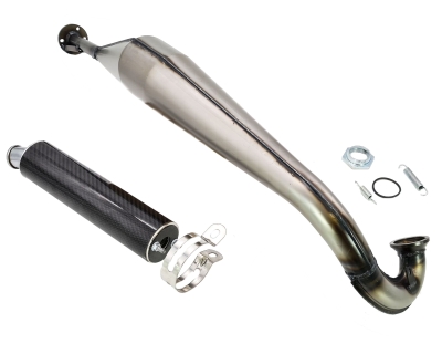 ZT Rennauspuff Hydro 32 Enduro (60 - 110ccm) Carbon Race