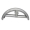 Schutzblech mit Strebe Kotflügel vorn, Silber Pulverbeschichtet - für Simson S50, S51, S70 (alte Ausführung)