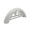 Schutzblech mit Strebe Kotflügel vorn, Weiß Pulverbeschichtet - für Simson S50, S51, S70 (alte Ausführung)