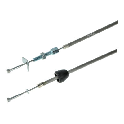 Bowdenzug, Fußbremse, Hebel innenliegend - silbergrau - KR51, KR51/1