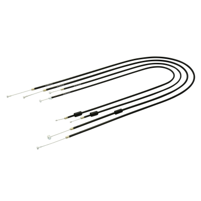 Set - 4 x Bowdenzüge - schwarz - Enduro + 100mm-Überlänge