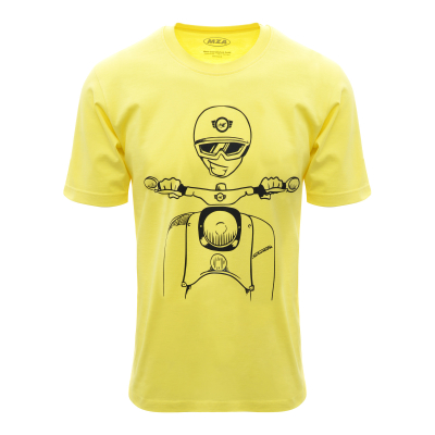 T-Shirt, Farbe: FrozenYellow, Größe: XL - Motiv: Schwalbe Kumpel - 100% Baumwolle