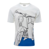 T-Shirt, Farbe: weiß, Größe: L - Motiv:...