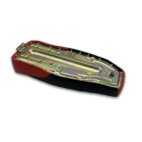 Sitzbank - Sitzbankbezug schwarz/rot  Enduro - z.B. für S50, S51, S70