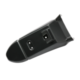 Schmutzschutz, PVC schwarz, unbeschichtet - SRA50