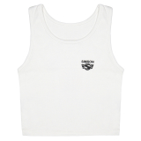 Damen-Cropped-Top, Farbe: weiß, Größe:...