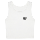 Damen-Cropped-Top, Farbe: weiß, Größe:...
