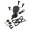 Smartphonehalterung, universell, X-Grip, 360° drehbar