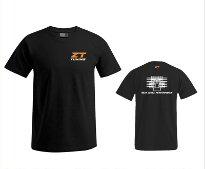 ZT-Tuning Premium Fan T-Shirt "Zylinder"  in schwarz 4XL