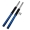 ZT-Tuning Set Telegabel für Trommelbremse S51, S70, S53 (kurze Variante) Blau Elox CNC