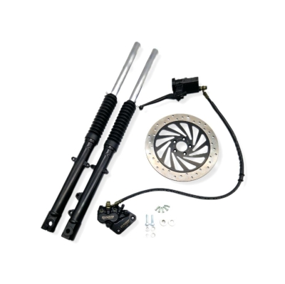 ZT Performance Umbauset für Scheibenbremse schwarz Ø260mm Cross lang