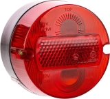 Rücklicht, komplett, 2-Schrauben - BSKL 8522.11 - ø100 mm