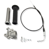 Umbauset Gasgriff Alu natur für Simson KR51, SR4-2,...