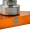 CNC Gabelbrücke "Limited Edition" Orange Racing ultraleichte Version GEN2 passend für Simson S50 S51 S70
