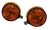 Set 2x Blinker vorn mit 2x Glühbirne (E)  passend für Simson S50 S51
