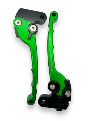 ZT CNC Handhebel Set Trommelbremse mit ABE Grün